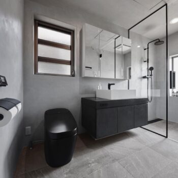 モールテックスのバスルーム