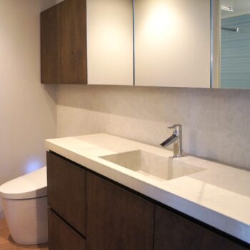 オーダー家具、東京、洗面化粧台、モールテックス