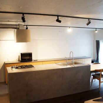 オーダー家具,東京,無垢家具,リビング,キッチン,キッチンカウンター