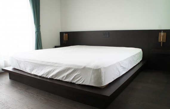 オーダー家具,インテリア,ベッド,無垢