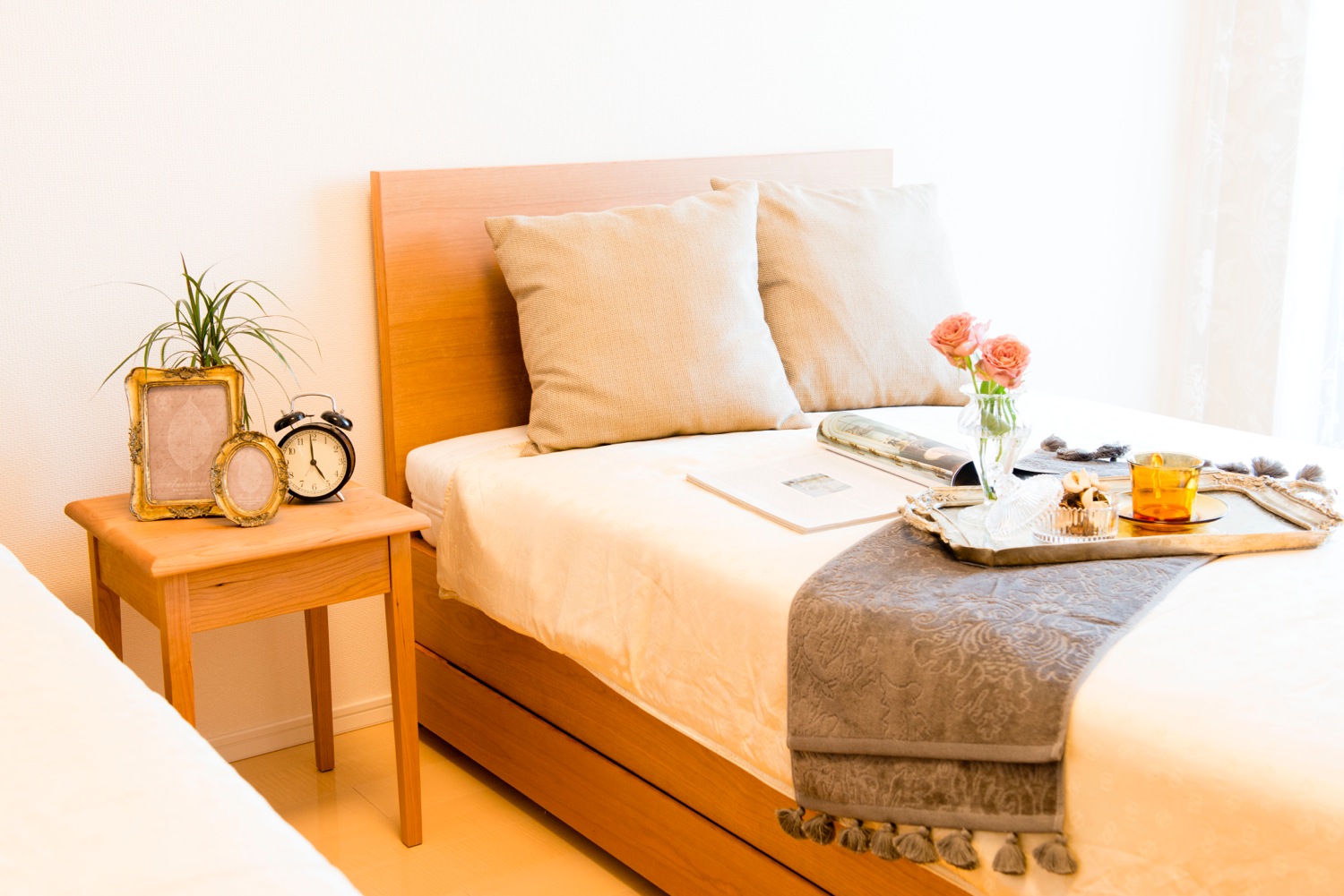 オーダー家具,インテリア,ベッド,無垢