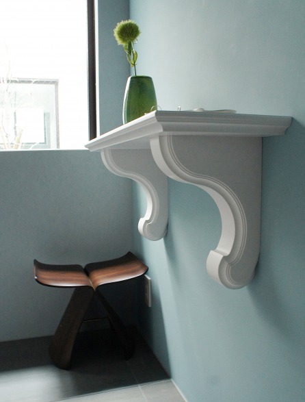 オーダー家具,造作家具,無垢,ウォールシェルフ,飾り棚