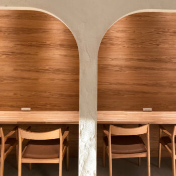 半個室席テーブル