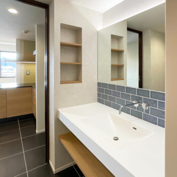 洗面カウンター